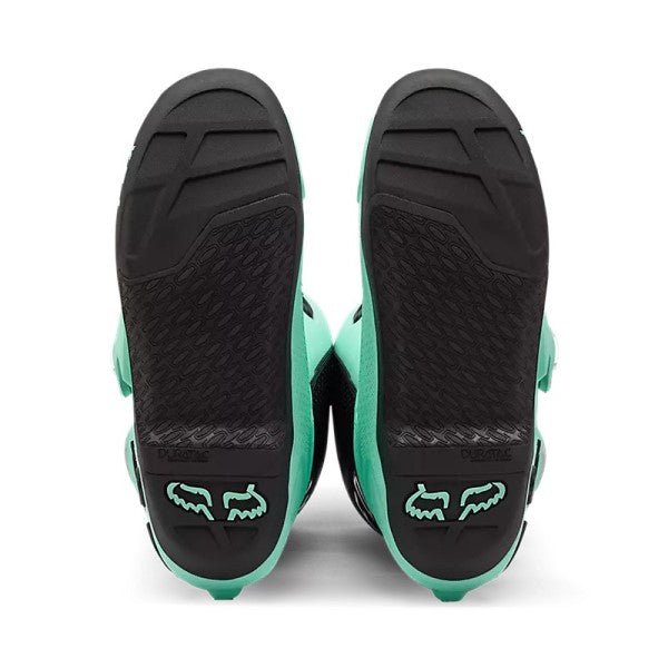 Bottes de Motocross Motion Turquoise, Semelle
