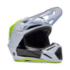 Casque de Motocross V3 Tine Mips Blanc, côté droit