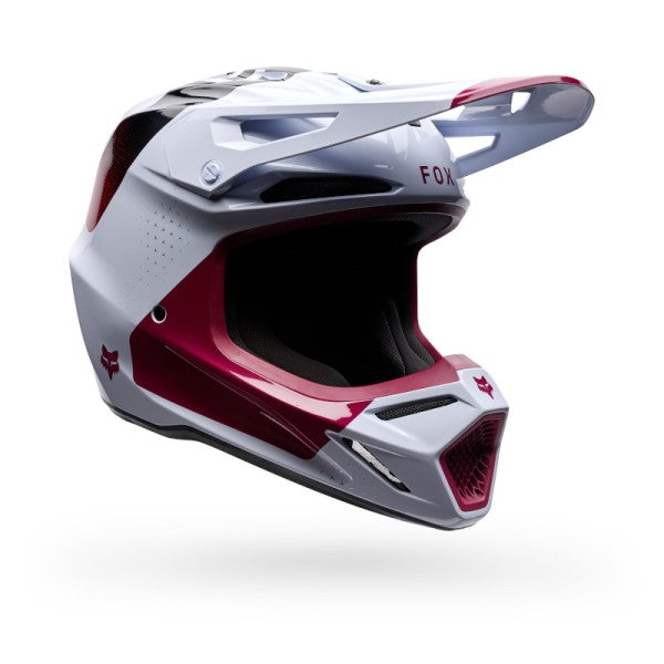 Casque de Motocross V3 Tine Mips Bordeaux, côté droit