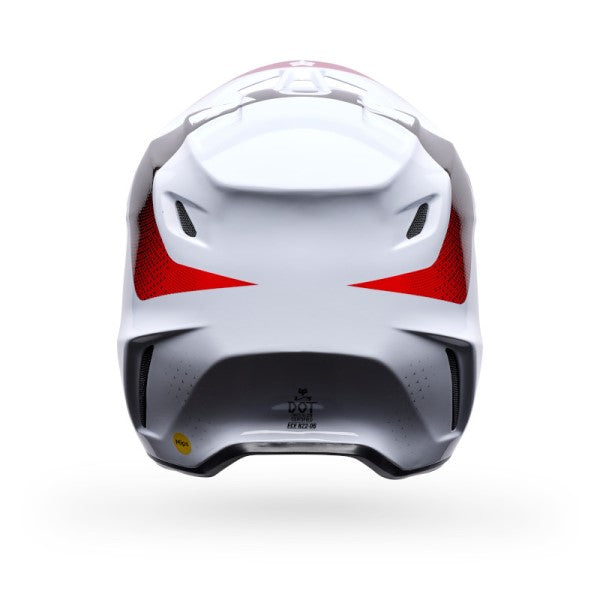 Casque de Motocross V3 Tine Mips Bordeaux, Dos