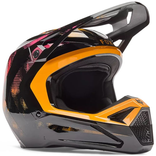 Casque de Motocross V1 Kairos Noir, côté droit