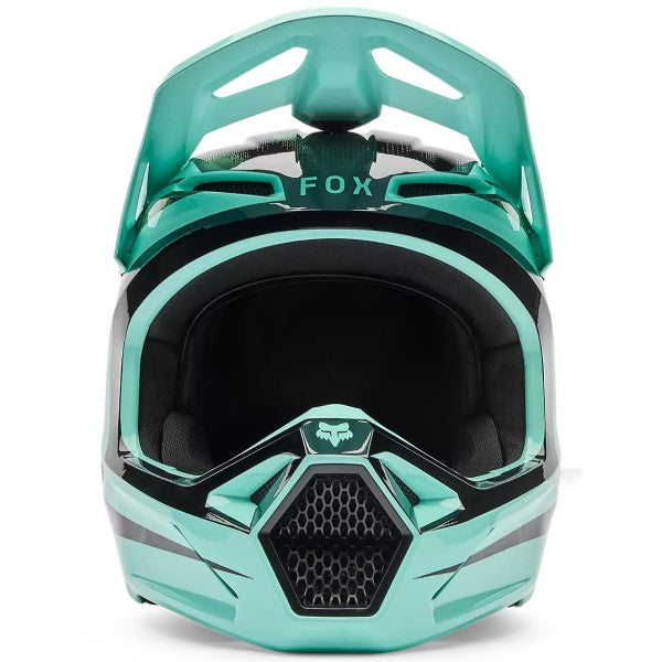 Casque de Motocross V1 Kairos Turquoise, en face