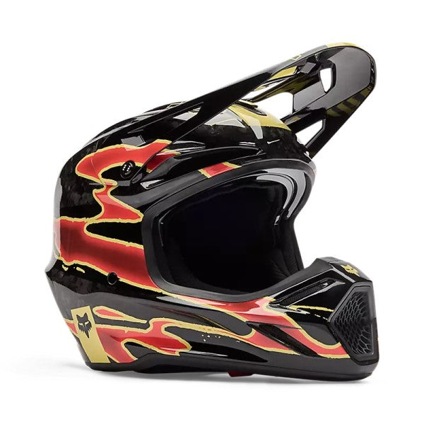 Casque de Motocross V3 RS Inning Mips Noir, côté droit