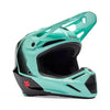 Casque de Motocross V3 Drip Turquoise, côté droit