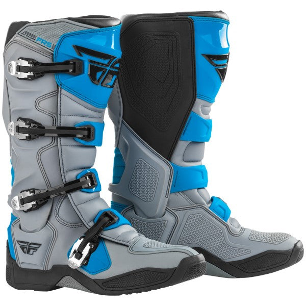 Bottes de Motocross Fly Racing FR5 Gris Bleu