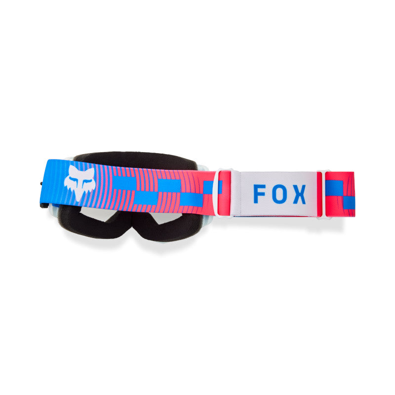 Lunette de Motocross Main Collect Junior Bleu/Rose, Arriere