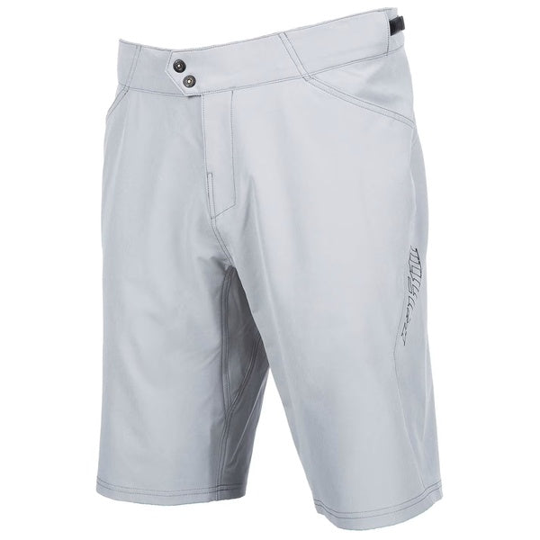 Short de Vélo Revolution Gris incliné de face à droite