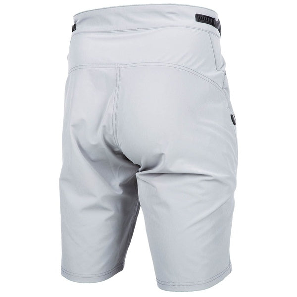 Short de Vélo Revolution Gris incliné de dos à gauche