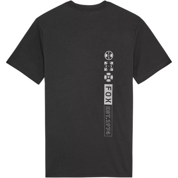 T-Shirt Blur Tech Noir de dos