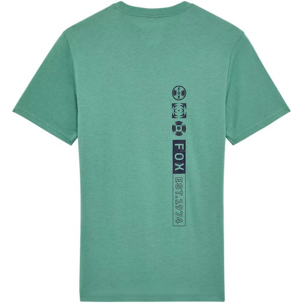 T-Shirt Blur Tech Vert de dos