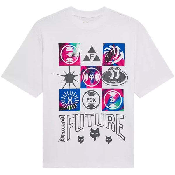 T-Shirt Image Cosmo Blanc/Multicolore de face