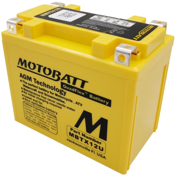 Batterie AGM Quadflex MBTX12U