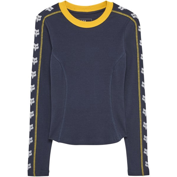 Chandail Circa 74 Femme Bleu/Jaune de face