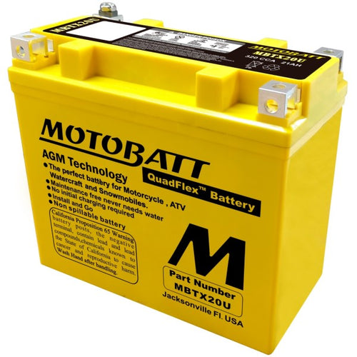 Batterie AGM Quadflex MBTX20U