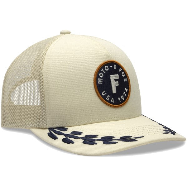 Casquette Circa 74 Mesh Trucker Femme Blanc de face