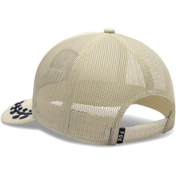 Casquette Circa 74 Mesh Trucker Femme Blanc de dos