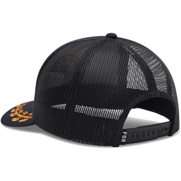 Casquette Circa 74 Mesh Trucker Femme Bleu Foncé de dos