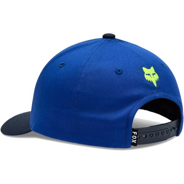 Casquette Spire Snapback Junior Bleu de dos