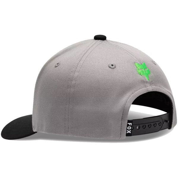 Casquette Spire Snapback Junior Gris de dos