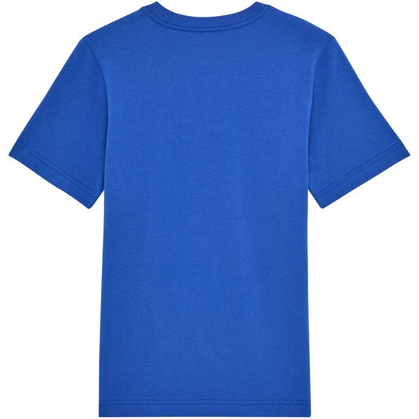 T-Shirt Image Phantom SS Junior Bleu/Vert de dos