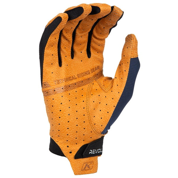 Gants de Vélo Revolution Bleu de l'intérieur