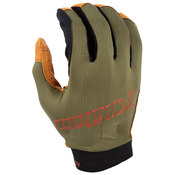 Gants de Vélo Revolution Vert de l'extérieur