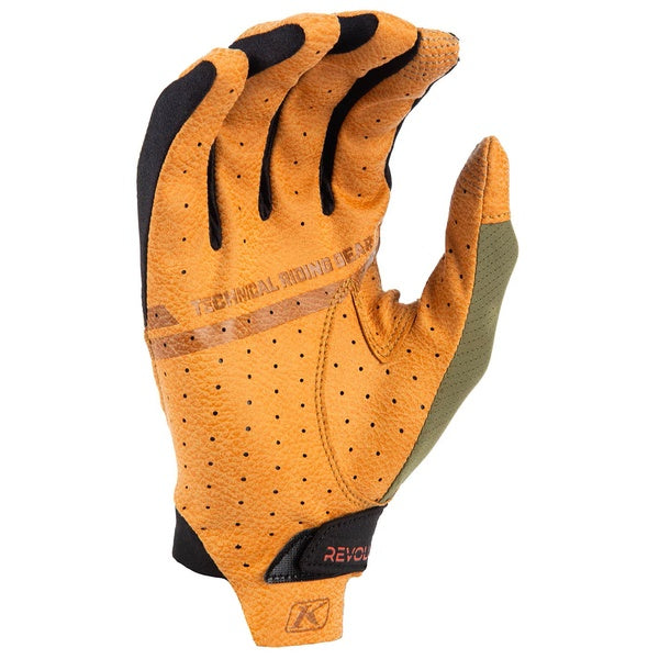 Gants de Vélo Revolution Vert de l'intérieur