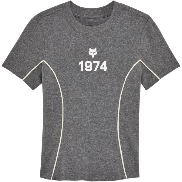 T-Shirt Moto-X Femme Graphite de face