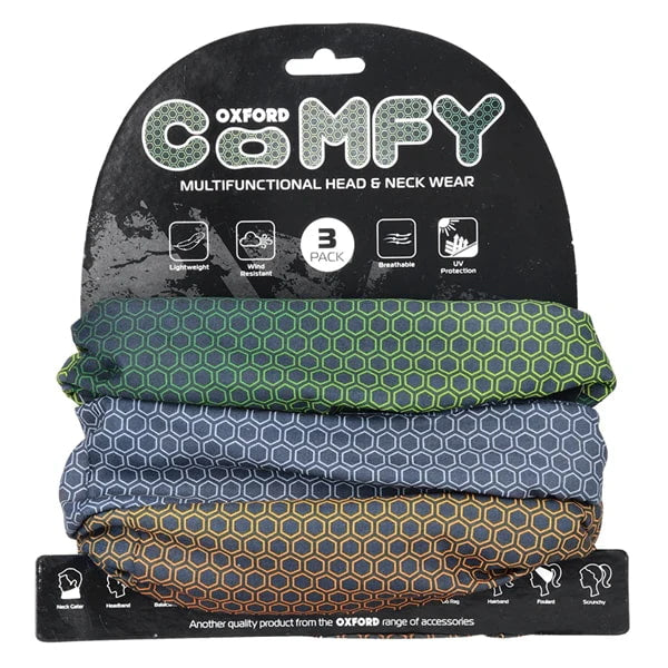 Cache-Tête et Cou Comfy Bleu/Vert