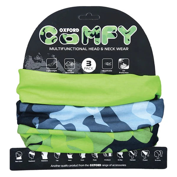 Cache-Tête et Cou Comfy Vert