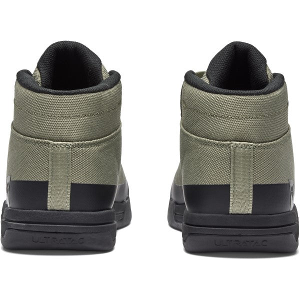 Chaussures de Vélo Union Canvas Gris/Vert de dos