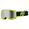 Lunettes de Motocross Zone Junior Jaune Noir