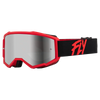 Lunettes de Motocross Zone Junior Rouge Noir