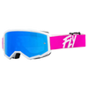 Lunettes de Motocross Zone Junior Blanc Rose