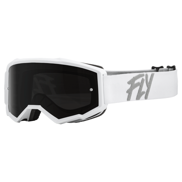 Lunettes de Motocross Zone Junior Blanc