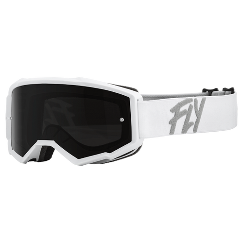 Lunettes de Motocross Zone Junior Blanc