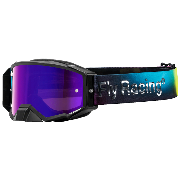 Lunettes de Motocross Fly Racing Zone Elite Bleu Noir