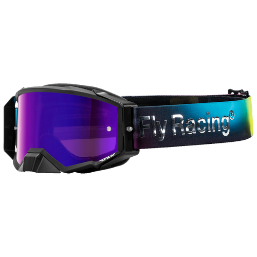 Lunettes de Motocross Fly Racing Zone Elite Bleu Noir