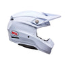 Casque de Motocross Moto-10 Mips Solid Blanc, de côté