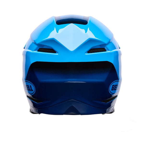 Casque de Motocross Moto-10 Mips Fade Bleu, Dos