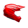 Casque de Motocross Moto-10 Mips Fade Rouge, de côté