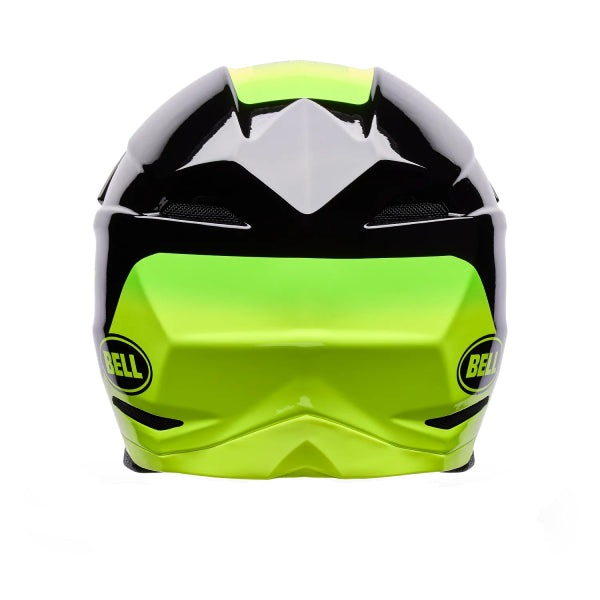 Casque de Motocross Moto-10 Mips Fade Noir/Jaune, Dos