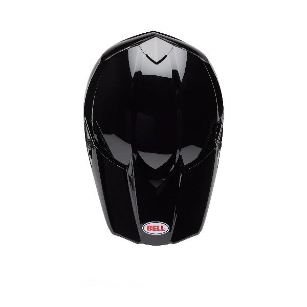 Casque de Motocross MX-10 Mips Solid Noir, Dessus