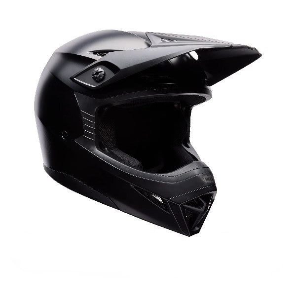 Casque de Motocross MX-10 Mips Solid Noir mat, de côté