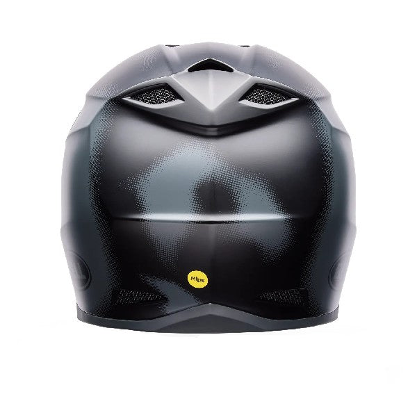Casque de Motocross MX-10 Mips Camo Junior Noir, Dos