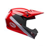 Casque de Motocross MX-10 Mips Aviator Rouge/Noir, de côté