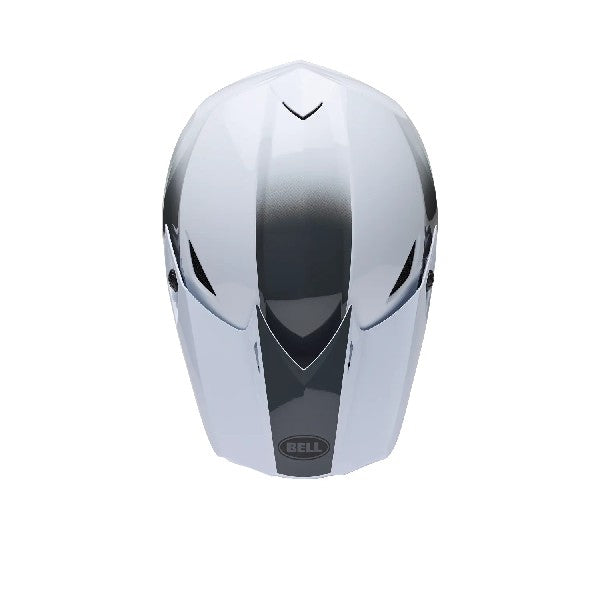 Casque de Motocross MX-10 Mips Aviator Blanc/Vert, Dessus