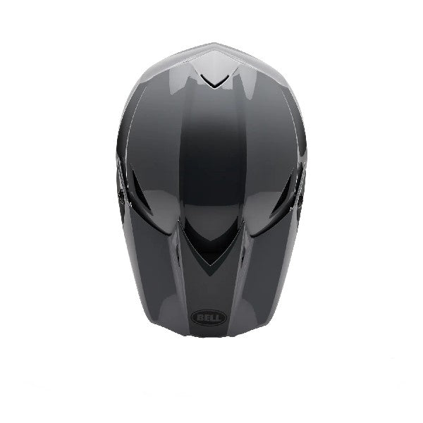 Casque de Motocross MX-10 Mips Aviator Gris/Rose, Dessus