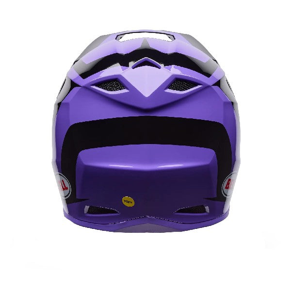 Casque de Motocross MX-10 Mips Talon Mauve, Dos