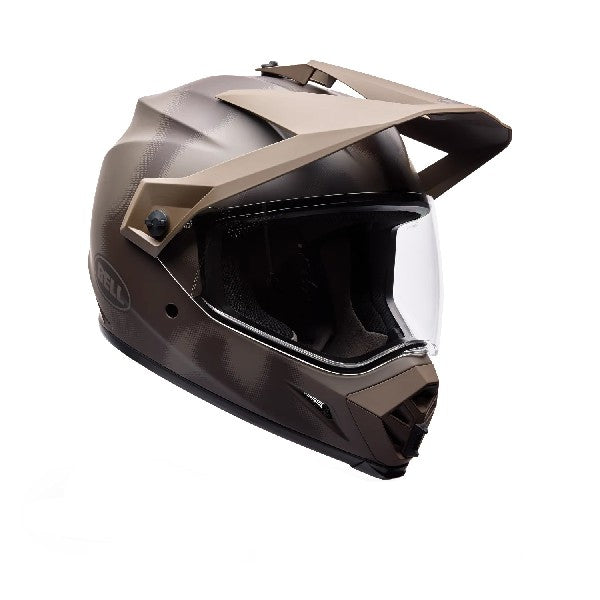 Casque Aventure MX-9 Mips Compass Brun,  Vue Inclinée